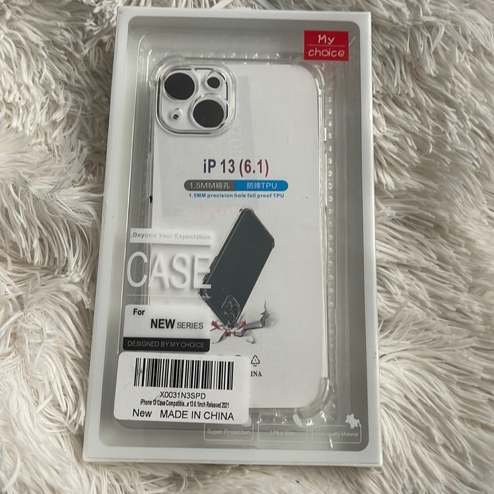 New clear phone case for iPhone 13